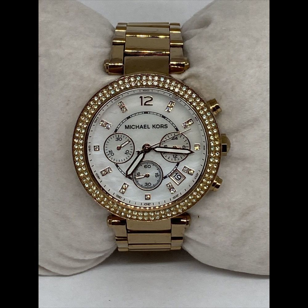 Michael Kors Parker MK5491 Women's Stainless Steel Analog Dial Wrist Watch MP770